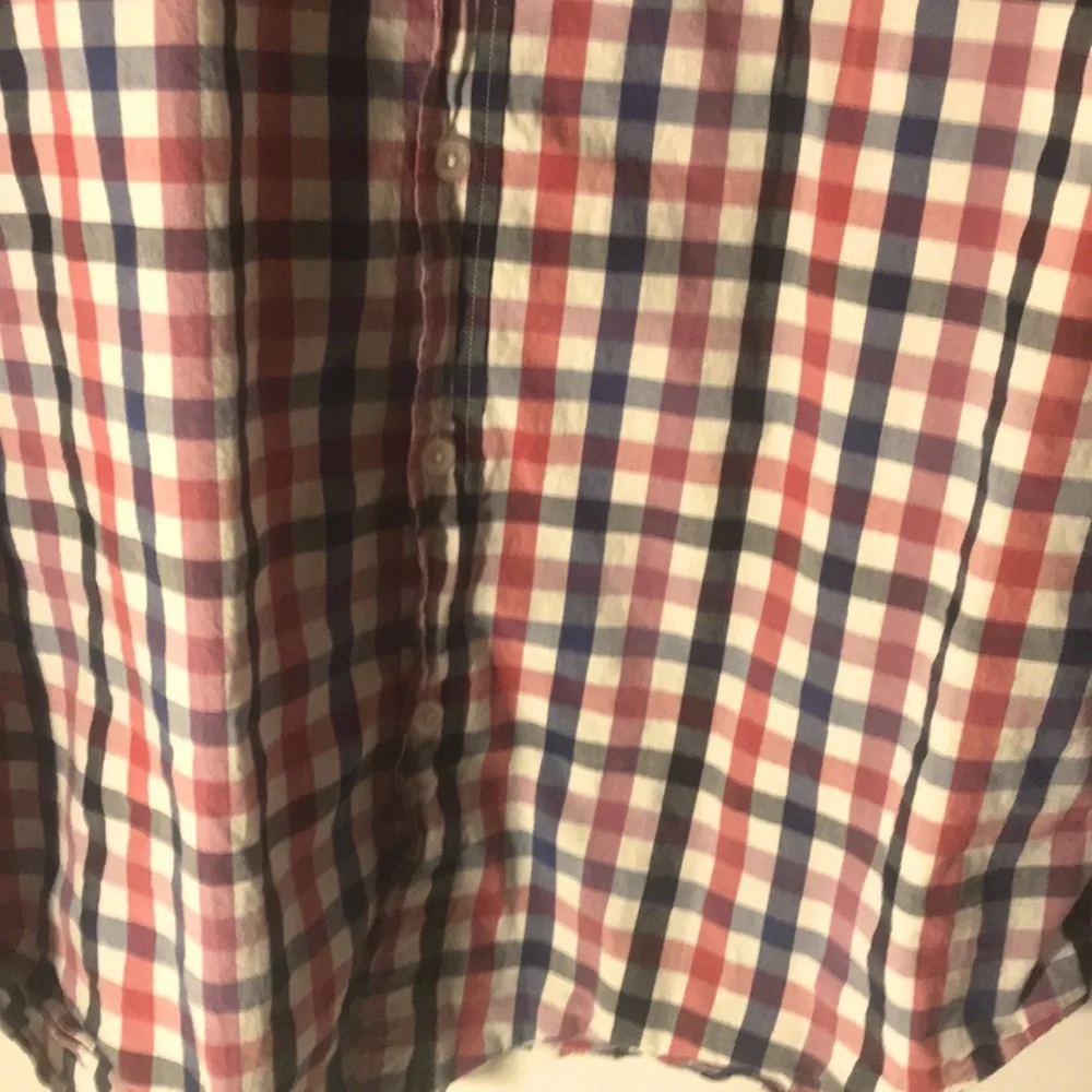 J.Crew oxford button down long shirt size xl   pocket flex washed classic preppy